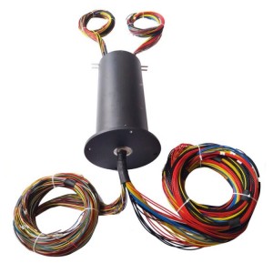 Ingiant high current slip rings 56 channels for large machining centers