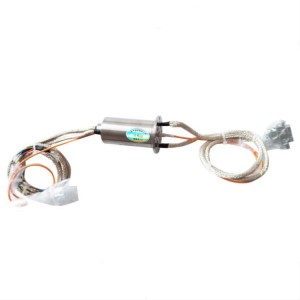 Ingiant Photoelectric slip ring combination 25-channel 2A electrical slip ring and 1-channel fiber optic slip ring
