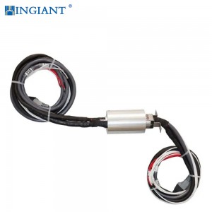 Ingiant solid shaft slip ring for video systems