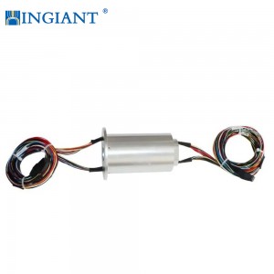 Ingiant solid shaft slip ring for engineering stackers
