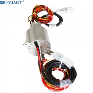 Ingiant solid shaft slip ring for port machinery