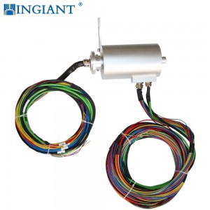 Ingiant slip ring for engineering stackers