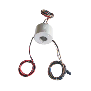 Ingiant Ethernet slip ring with through hole 45mm 18 channels accept customization