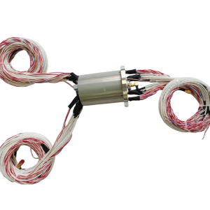 Ingiant hybrid slip ring combined 95 electrical channels and one RF slip ring