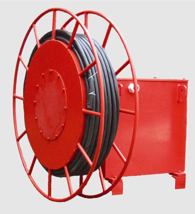 Application of slip rings on cable drums