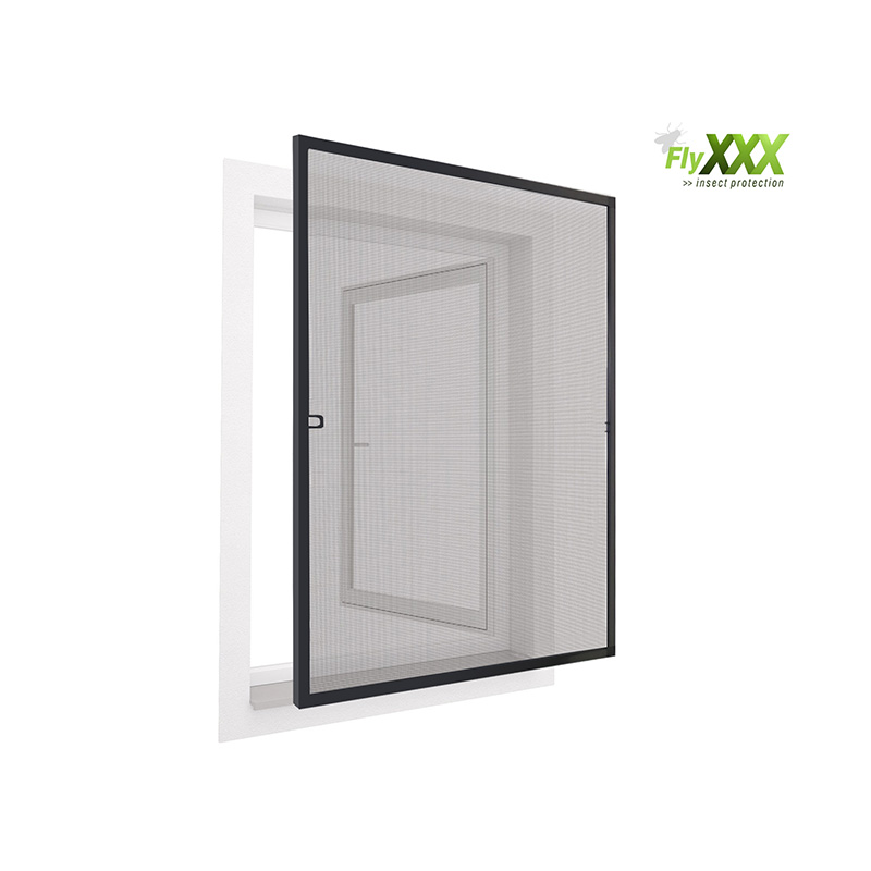 OEM China Pvc Frame Insect Screen For Windows – DIY Anti Mosquito Fixed Screen Window – Techo