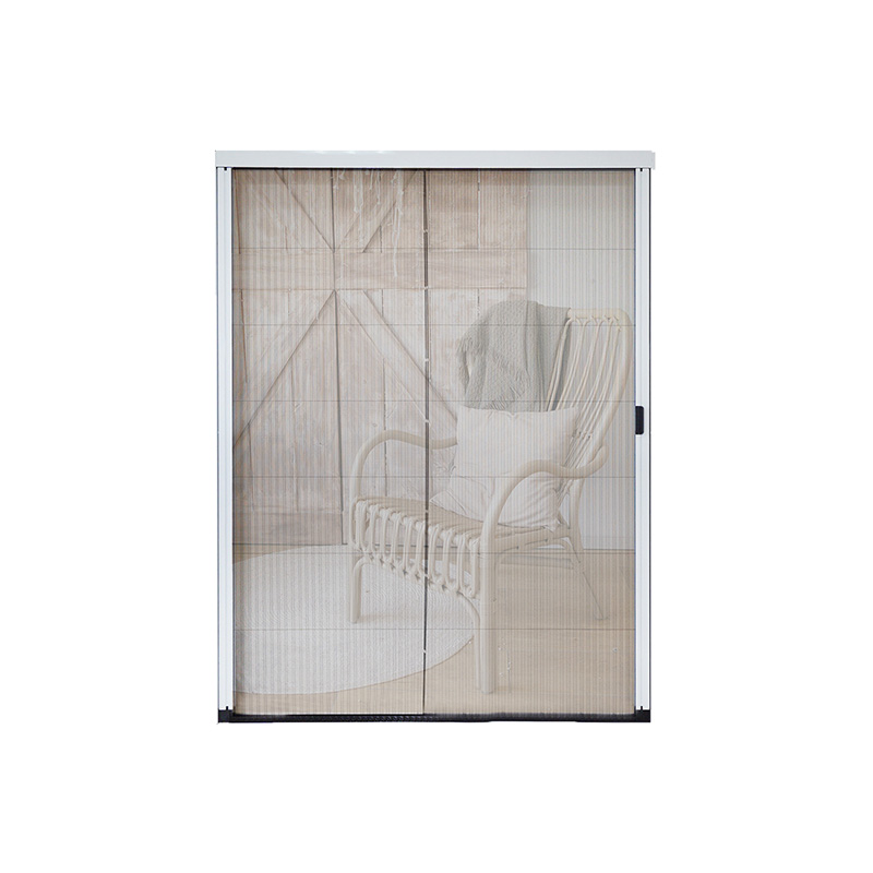 Newly Arrival Retractable Fly Screen Window Doors - Trackless Pleated Screen Door – Techo