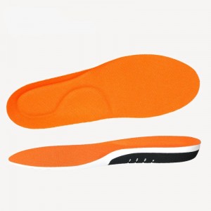 Custom TPU arch support PU Shock Absorbent Insole for Running