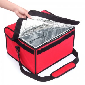 Custom thermal bags tote with insulated compartment thermal bag for hot food delivery