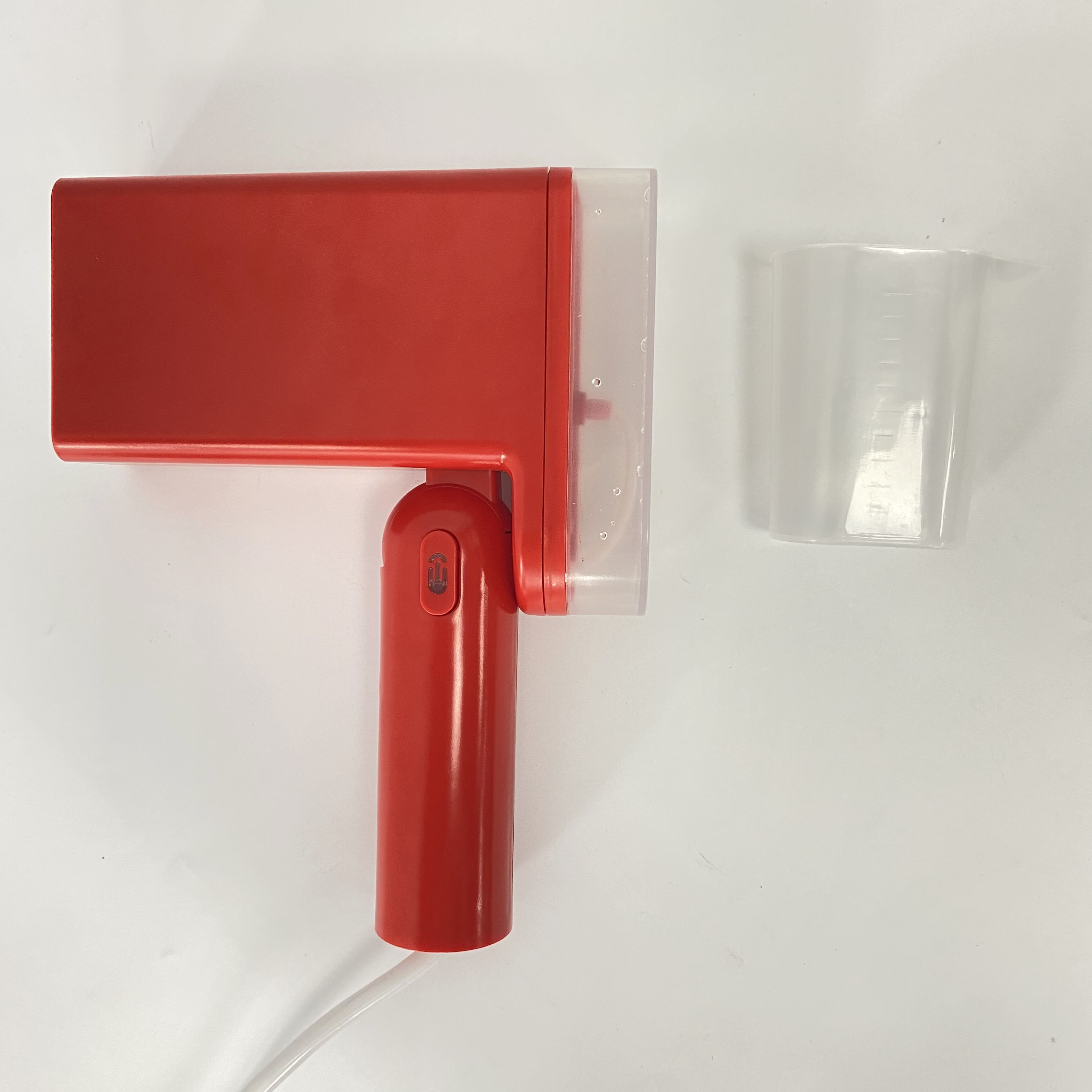 Factory wholesale Cordless Steamer - Custom Red Travel portable handheld garment steamer  MW-815  –  Invo detail pictures