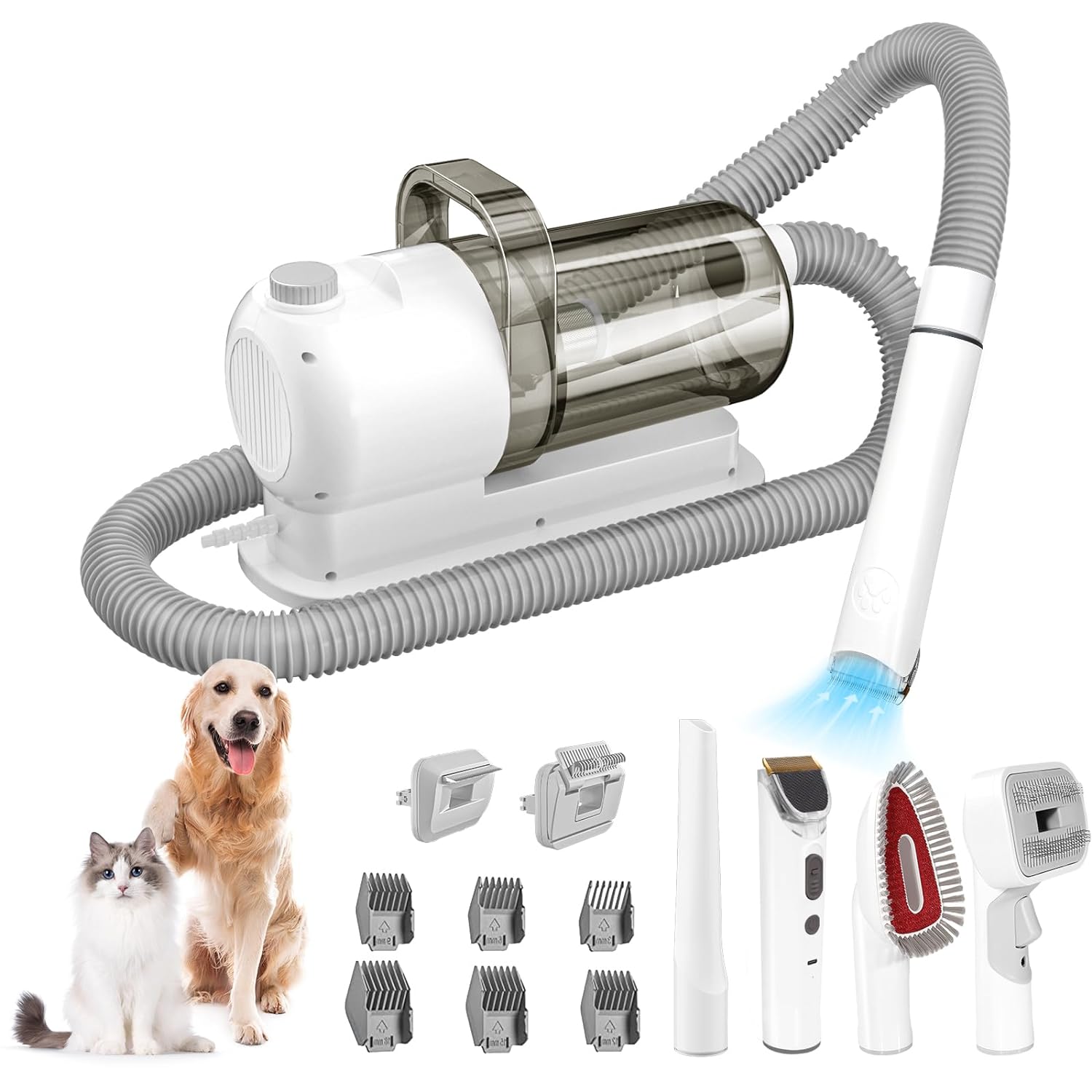 Professional Pet Cleaning Grooming Products Dog Cat Hair Vacuum Cleaner kit