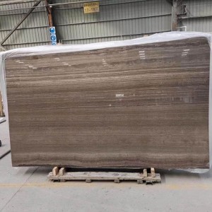 Chinese Coffee Wood vein marble flooring and walling tiles