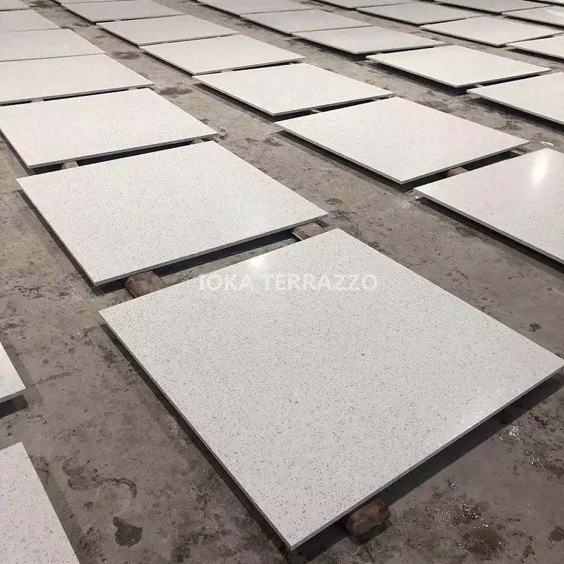 Floor Price precast Terrazzo floor Tiles cement matt polish outdoor indoor table kitchen countertop slabs (6)