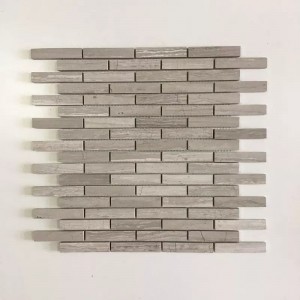 Mosaic Backsplash Tile for Kitchen, Bathroom Walls, Spa Tile, Pool Tile, 12″ x 12″ White