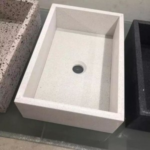 terrazzo wash sink