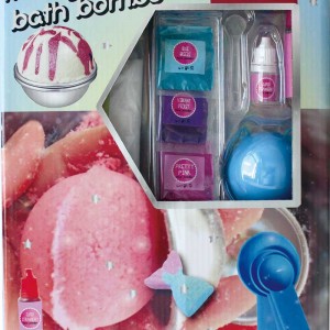 Natural Organic Kids Birthday Gift Set Toy Supplier OEM DIY Make Your Own Bath Bombs Salt