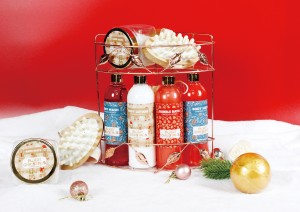 Customized Christmas Bath and Body shower gel Gift Sets, personal care product for Christmas