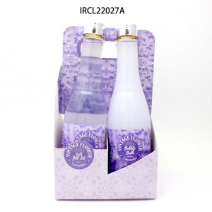 Lavender Gift Series Travel Personal Skin Care Bath Gift Set Box Shower Gel for Summer Holiday