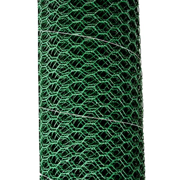 Vinyl Coated Green Wire Netting Poultry Netting