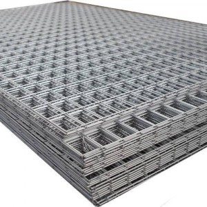 Galvanized Wire Welded Fence Panel 2 × 6