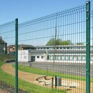 Garden Wire Mesh Fencing With Heavy Steel Structure