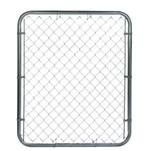 PVC Coated Chain Link Fence Garden Gate for Residential