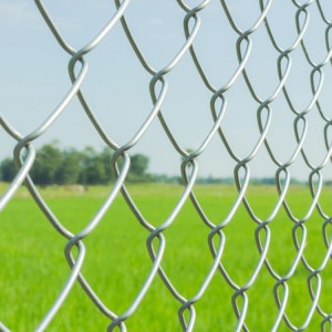 Standard Galvanized Chain Link Fence for Residential Sites