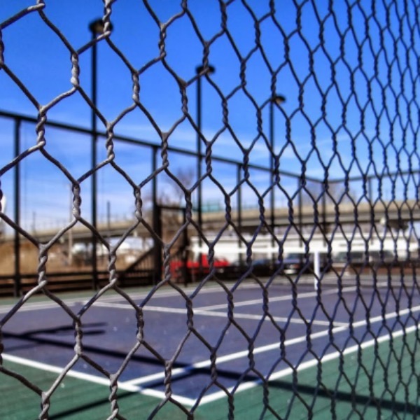 Hexagonal Wire Netting for Ceiling of Bumper Cars Grid Tennis Court Netting