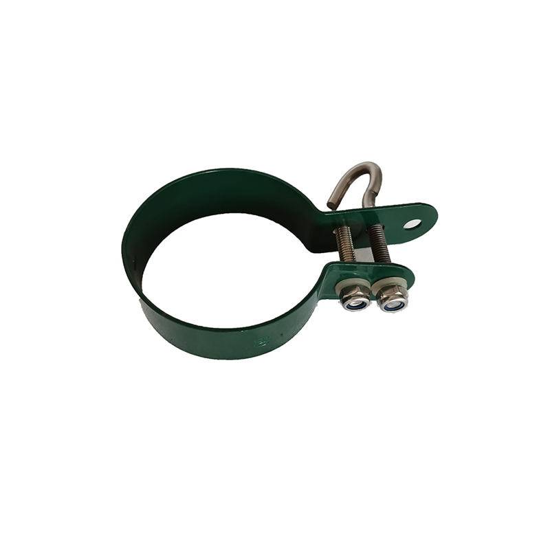 Green Powder Coated Steel Post Connector 60mm Fence Bracket05