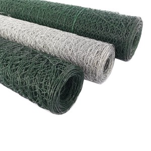 Hexagonal Chicken Wire Netting Green 25 mm with PVC Coated