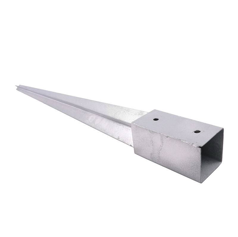 professional factory for Corrugated Metal Privacy Fence - Support Metal Ground Pole Anchor NO DIG 71MM – Tian Yilong