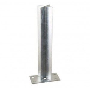 Good Wholesale Vendors Steel Slotted Fence Post - Hot Dipped Galvanized Garden Post Base – Tian Yilong