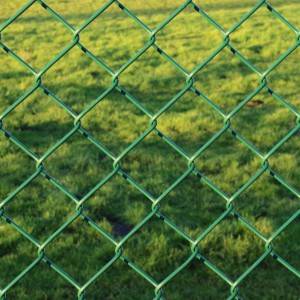RAL6005 Chain Linked Fencing Gardening