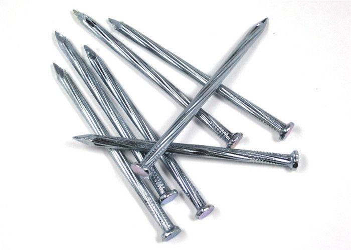 4.8mm / 80mm Iron Wire Nails , Low Carbon Steel Galvanized Common Nails