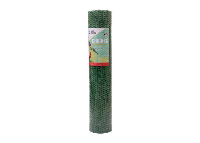 New Arrival China Stretching Chain Link Fence - Anti – Rust Vinyl 13mm PVC Coated Wire Netting Green Chicken Wire Fencing – Tian Yilong