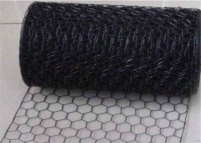 Bottom price Repairing Chain Link Fence - Professional Weaving 18 Gauge Electric Galvanized Black Vinyl Chicken Wire for Cages – Tian Yilong