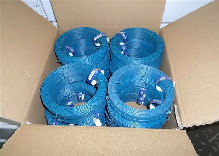 Fast delivery Big Barbed Wire Fence - Low Carbon Steel Bule PVC Coated Binding Wire For Clothesline Fencing – Tian Yilong