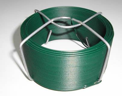factory Outlets for 16 Gauge Galvanized Wire - Chain Link Fence Fabric PVC Coated Wire , Decorative Plastic Coated Tie Wire – Tian Yilong