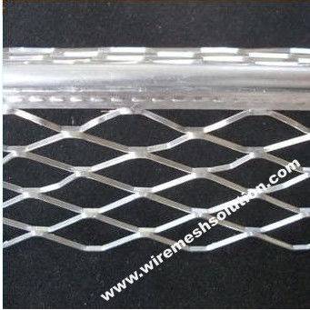 factory customized Vibrating Screen Mesh - Wall Reinforcement Galvanized Expanded Metal Corner Angle Bead 2.4 – 3m Length – Tian Yilong