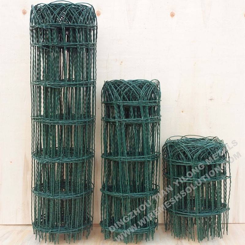 Super Purchasing for Poultry Netting Fence - Electric SS Garden Flower Border Fence Garden Wire Mesh With Green Powder Coating – Tian Yilong
