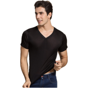 Men’s 100% Cotton Blank V-Neck T-Shirts