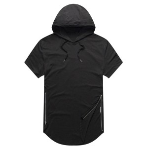 Men’s Fashion long t-shirts with hoodies