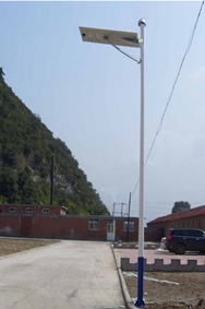 The significance of integrated solar street lights for new rural construction