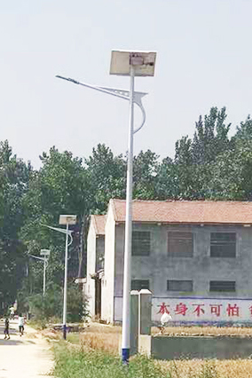 Street lamp pole: handling criteria for street lamp pole