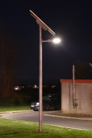 What are the performance of all in two solar street lamps?