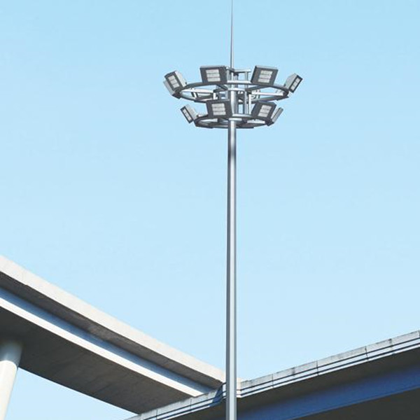 2022 High quality Q235 Galvanized Steel Column Light Pole for Lighting Fixture - Hot-Sale Portable High Quality High Mast Lighting Pole  – Helios Solar