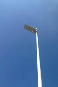How to use integrated solar street lights on urban roads?