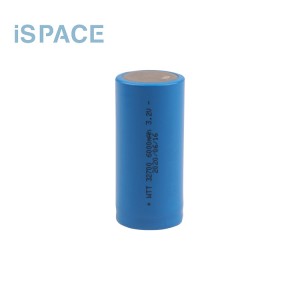 China Cheap price Lto 2.5v 16ah - High Quality Battery 32700 6000mAh Rechargeable Cylindrical Cell – iSPACE