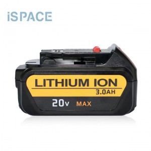 China Factory for Lithium Battery 60v 30ah - DeWalt Power Tool Battery Lithium Ion Pack For Electric Tools – iSPACE