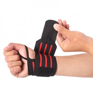 Fitness thumb wrist strap